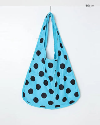 Big polka dot shoulder bag