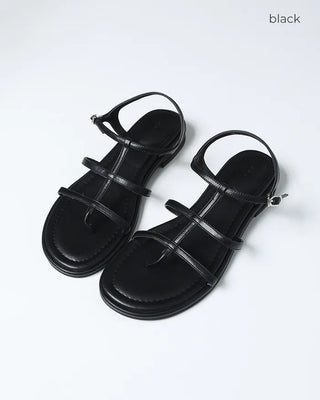Strap belt sandals