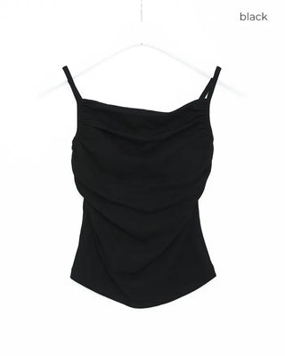 Bust drape bra top camisole
