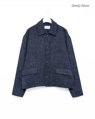 Tweed collar jacket