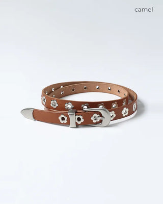 Flower punching belt