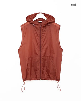 Windbreaker Hooded Vest