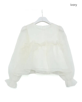 Organza Volume Blouse