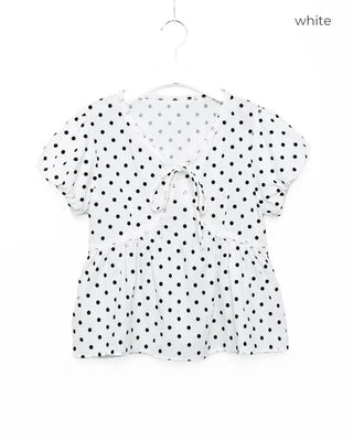 Polka Dot Girly Blouse