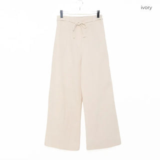 String wide pants