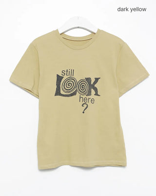 Look Print T-Shirt