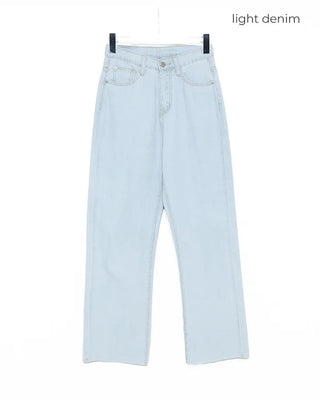Bootcut denim pants