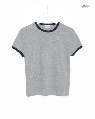 Two-tone ringer T-shirt