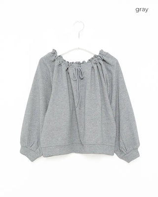 Ribbon String Sweatshirt