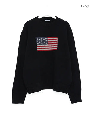 (Unisex) Vintage American Knit Sweater