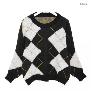 Blackton Argyle Round Knit
