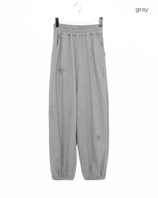 Studded Jogger Pants