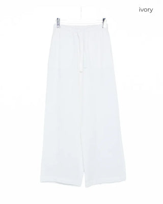 Pocket Banding Wide Pants