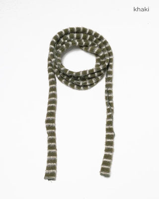 Border Hairy Knit Tie