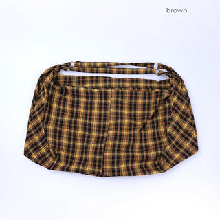 Checkered Cross Bag