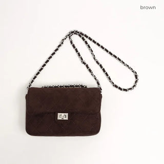 Chain strap square bag