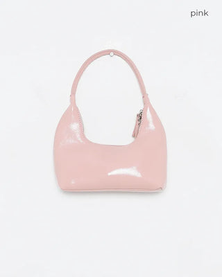 Double Zipper Mini Hobo Bag