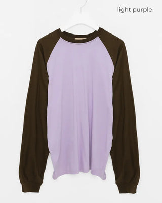 Loose-fit raglan sweatshirt