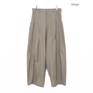 Pointed balloon fit slacks