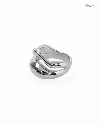 Two-tone Bold Ring