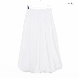 Balloon long skirt