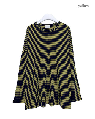 Oversized striped T-shirt