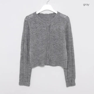 Crochet Cropped Cardigan