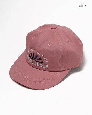 GOLDEN HOUR Stitch Straight Cap