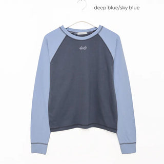 Colorful raglan T-shirt