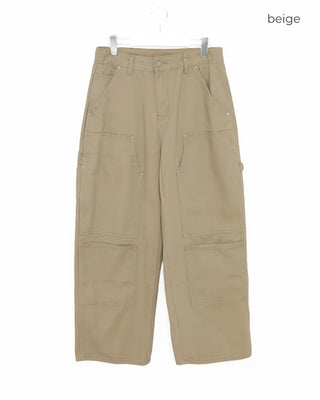 Double knee carpenter pants