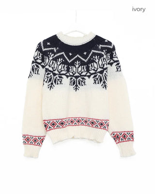 Snow Nordic Knit