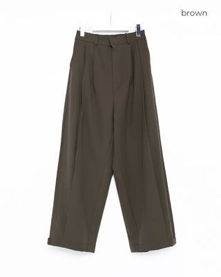 (Unisex) Pintuck Balloon Slacks