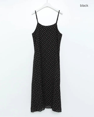 Flower Camisole Long Dress