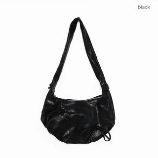 Ribbon Shirring Shoulder Bag