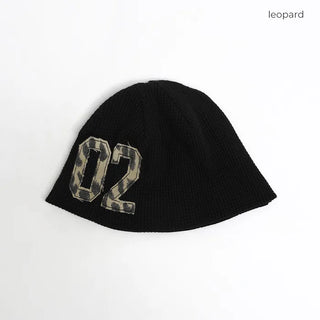 Numbered Short Beanie