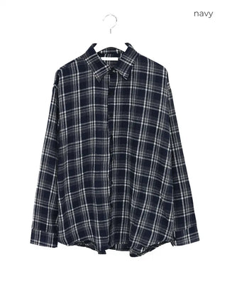 Check pattern shirt