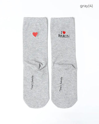 I LOVE Lettering Socks