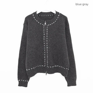Stitch Point Knit Cardigan