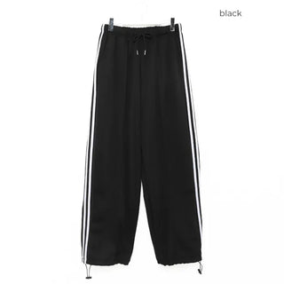 Center pleat jogger track pants