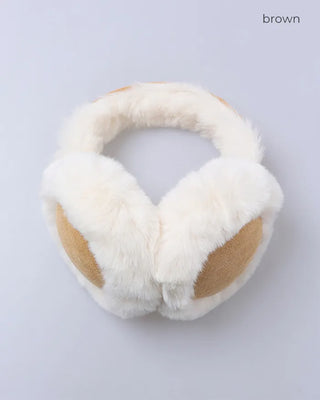 Sheepskin earmuffs