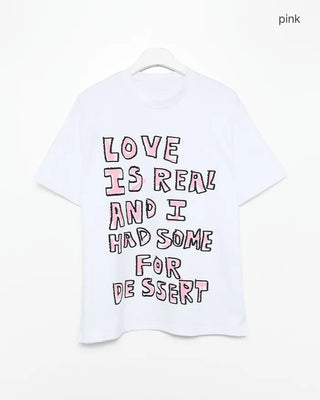 Crayon lettering T-shirt