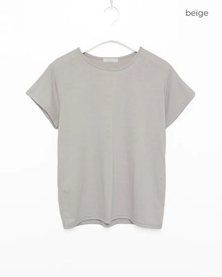 Simple round neck short-sleeved T-shirt