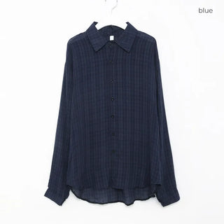 Soft check shirt