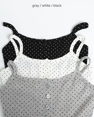 Snap button camisole