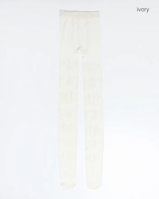 Rose pattern stockings