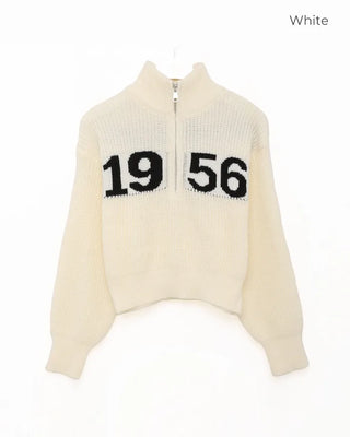 1956 Logo Half-Zip Knit