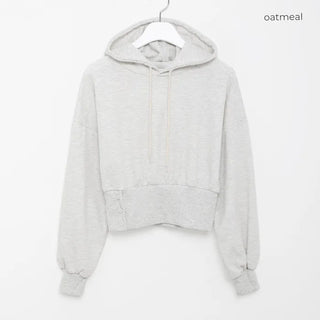 Cropped hoodie