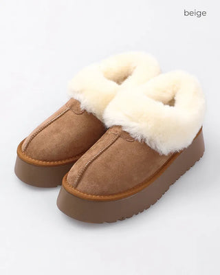 Sheepskin boots