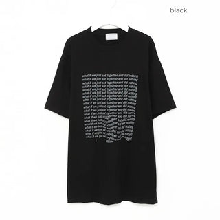 (Unisex) Color Lettering Short-Sleeve T-Shirt