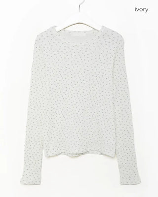 Waffle Long Sleeve Cut and Sew